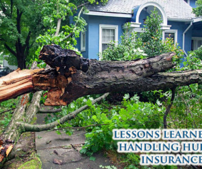 Lessons learned from handling insurance claims