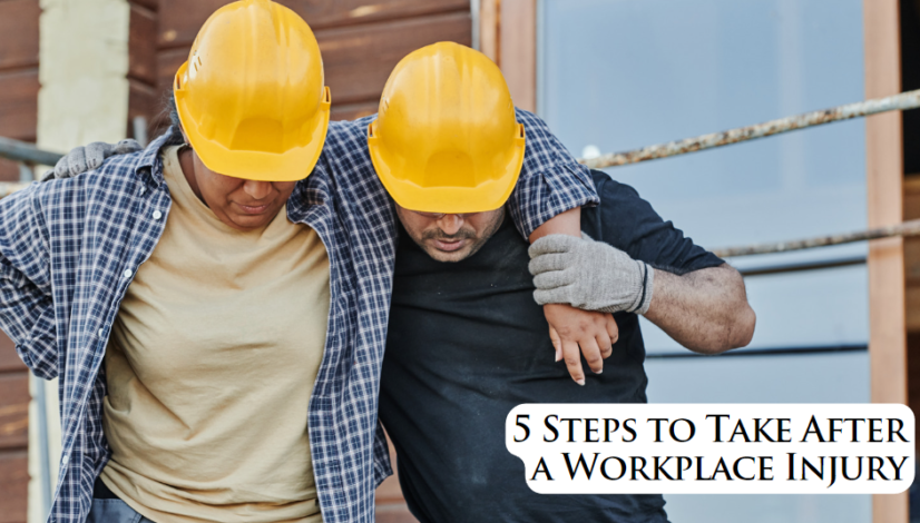 5 Steps to Take After a Workplace Injury