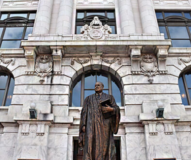 Louisiana Supreme Court building where Chase Villeret argued workers compensation fraud case